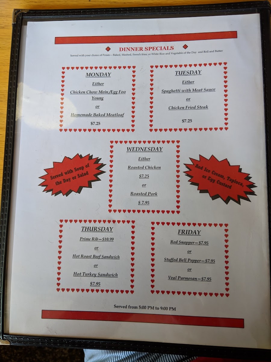 Menu Hearts Coffee Shop-10