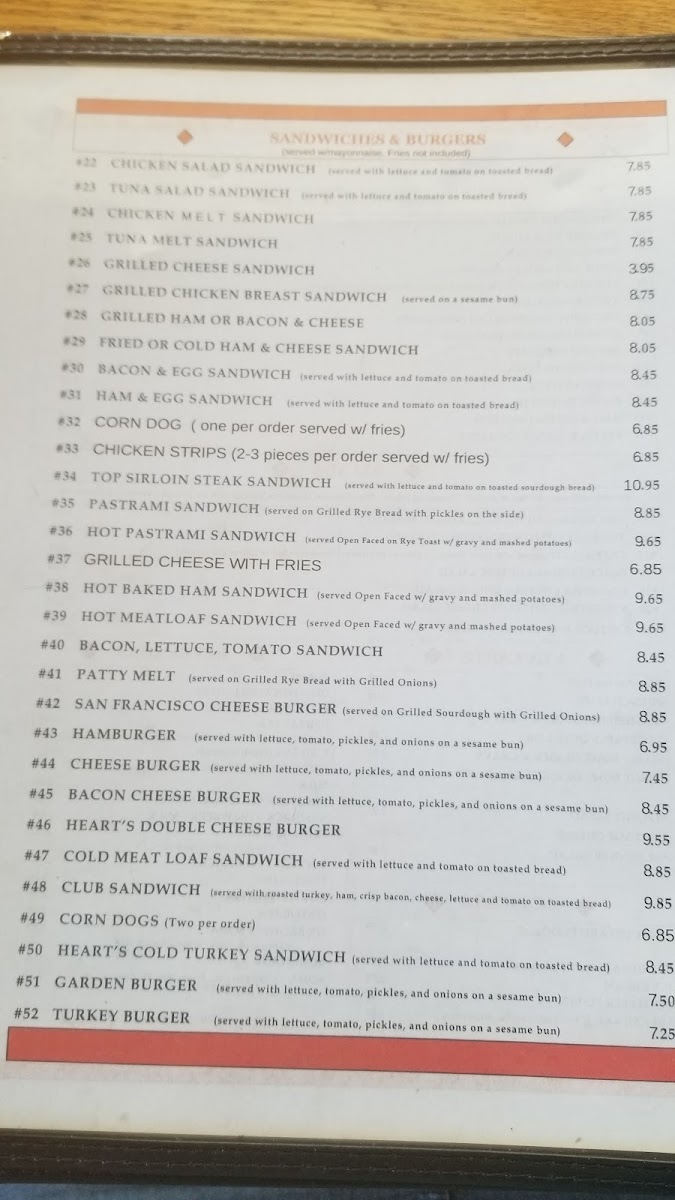 Menu Hearts Coffee Shop-6